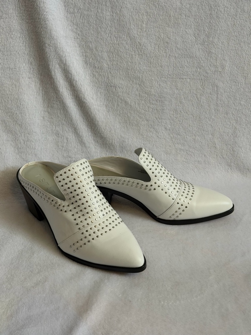 Women's 1. STATE Studded Slip-on Mule Sz. 8 M